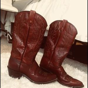 Vintage Dan Post Cowgirl Boots